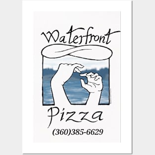 Waterfront pizza Posters and Art